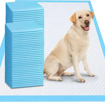 Leak proof Disposable Puppy Wholesale Cheap Biodegradable Care Mat Dog Urine Puppy Pet Toilet Mat  training puppy pads