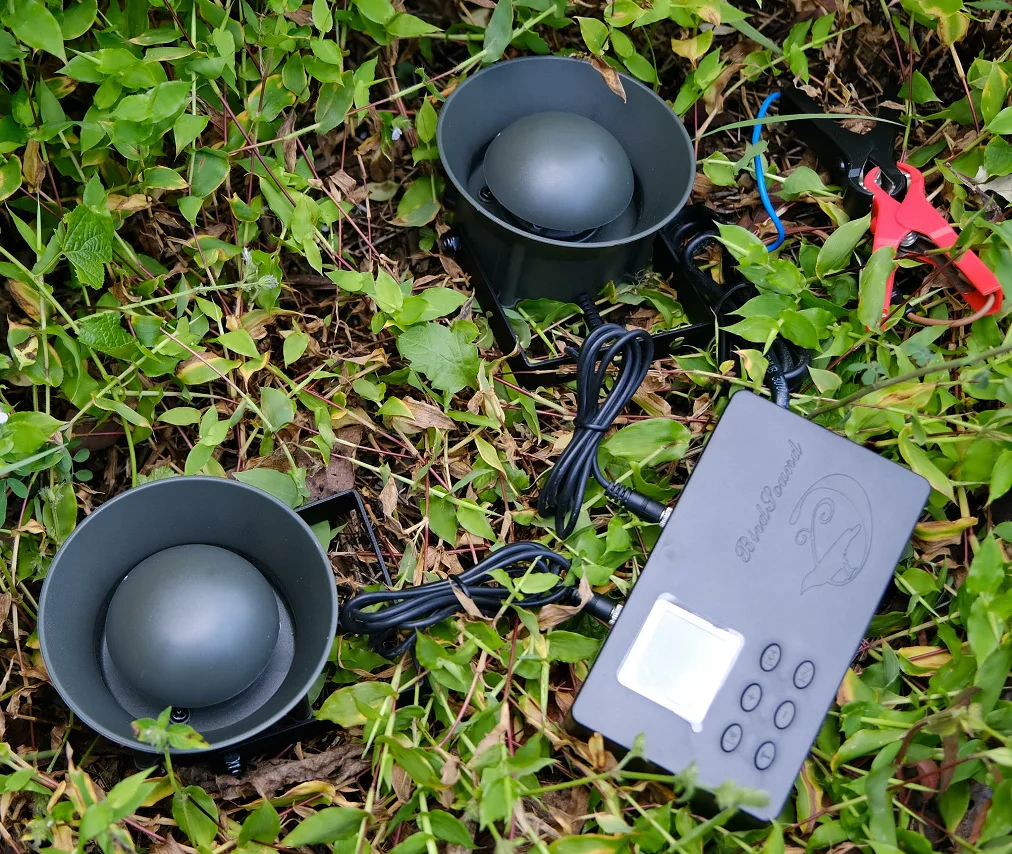 Outdoor Electronic Mp3 Player Loudspeaker Animal Buzzer Animal Repeller