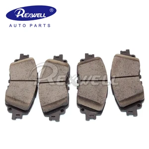 Auto Carbon Fiber NAO Ceramic Formula Front Brake Pad Set D6994H 04465-33480 for Toyota Camry 0446533480