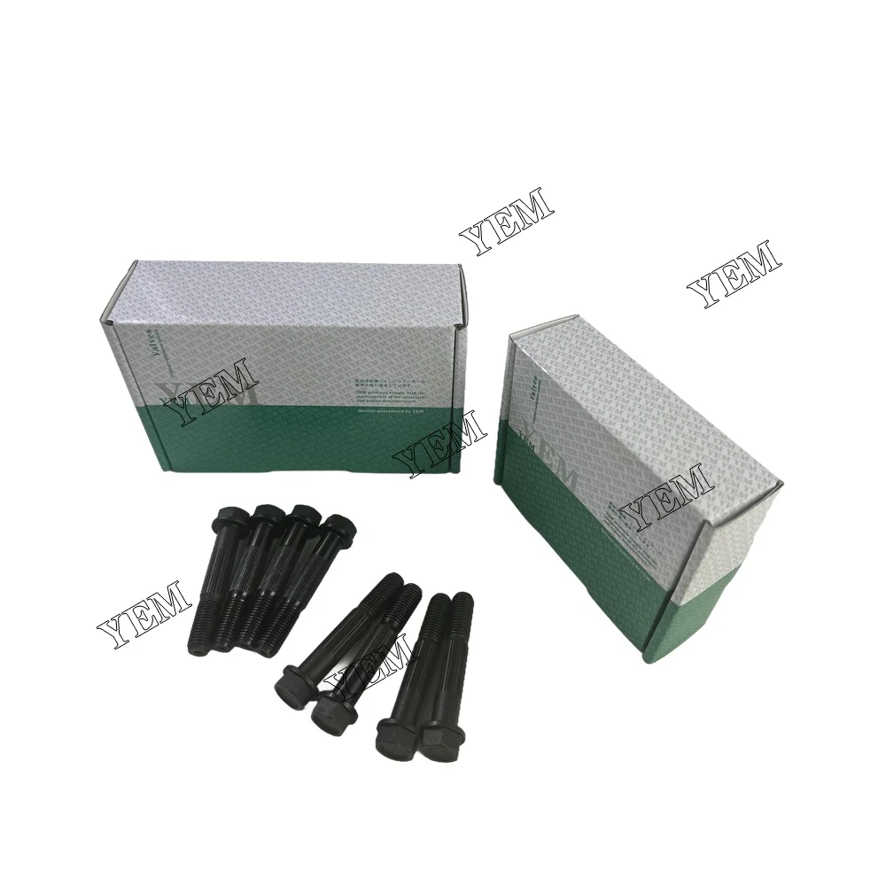 V3800 Repair Parts Connecting Rod Bolt Screw for Kubota Heavy Equipment Engine Parts