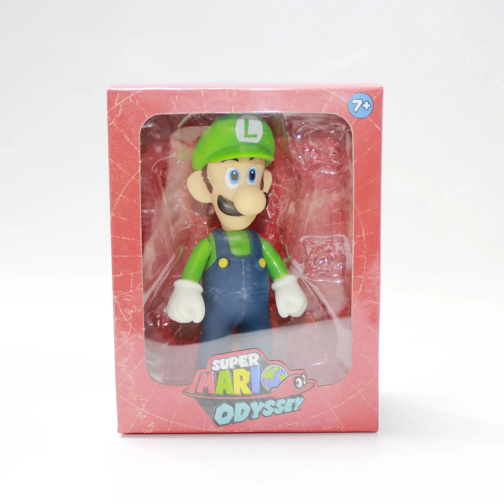 10 cm with Color Boxes PVC Plastic Mario Bros Mario Toys Mario Figure
