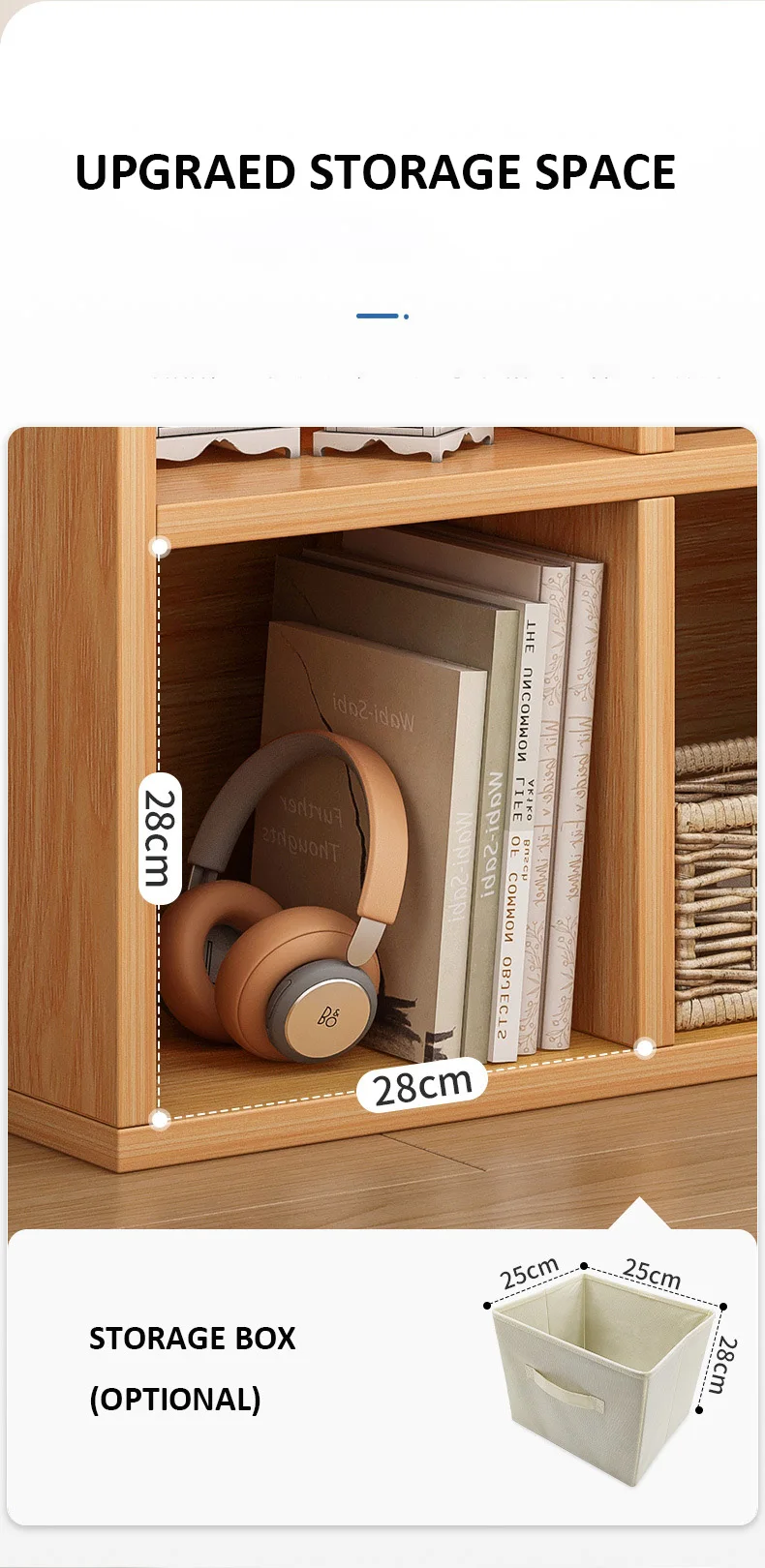 Wooden Bookcase Partition Wall Separation Bookshelf With Open