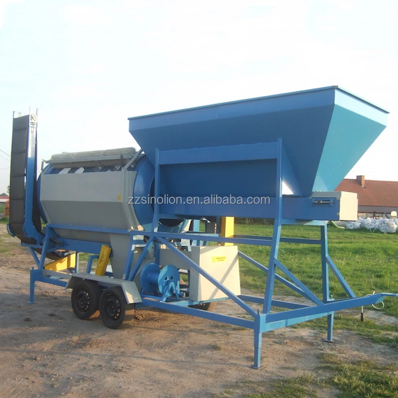 Передвижной компостный троммер для почвы, сито для органических удобрений по заводской цене