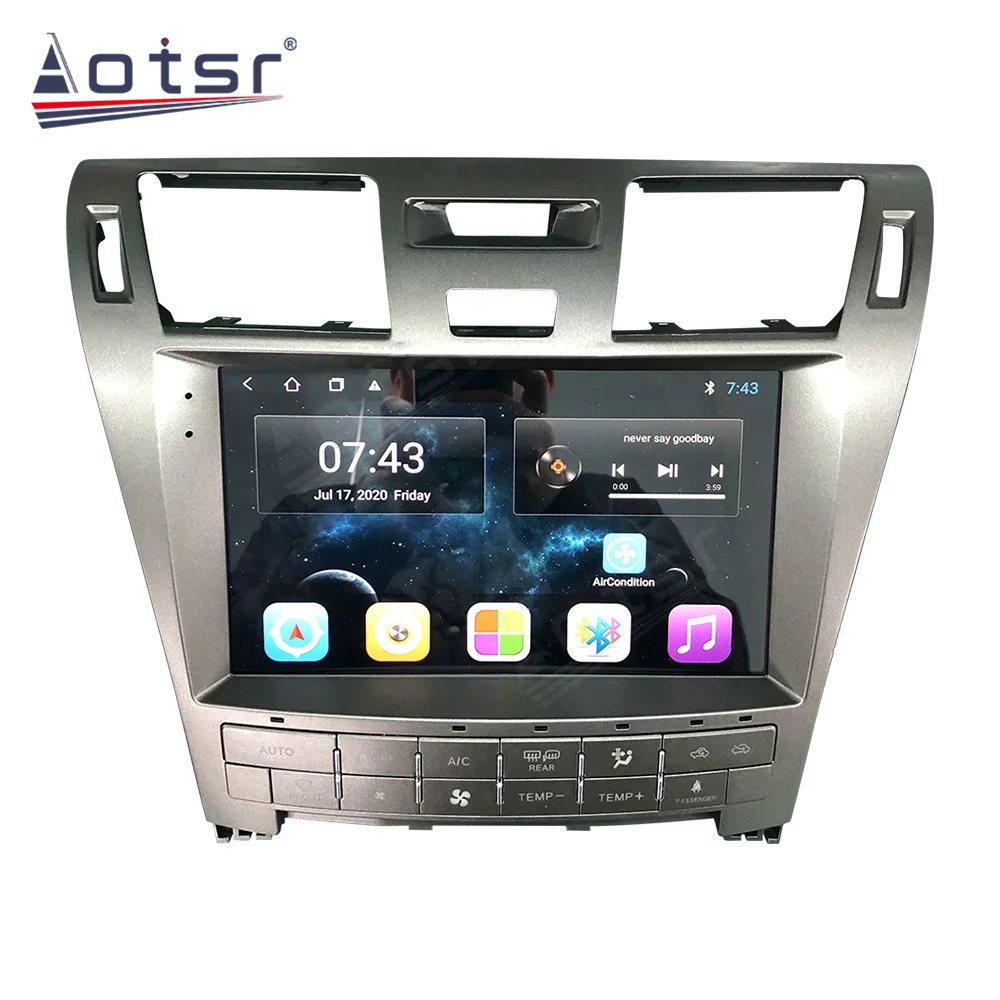 For Lexus Ls460 Ls 460 Ls600h 2006-15 Android 10.0 6gb+128b Car Gps  Navigation Multimedia Player Auto Stereo Radio Tape Recorder - Buy Android  10.0