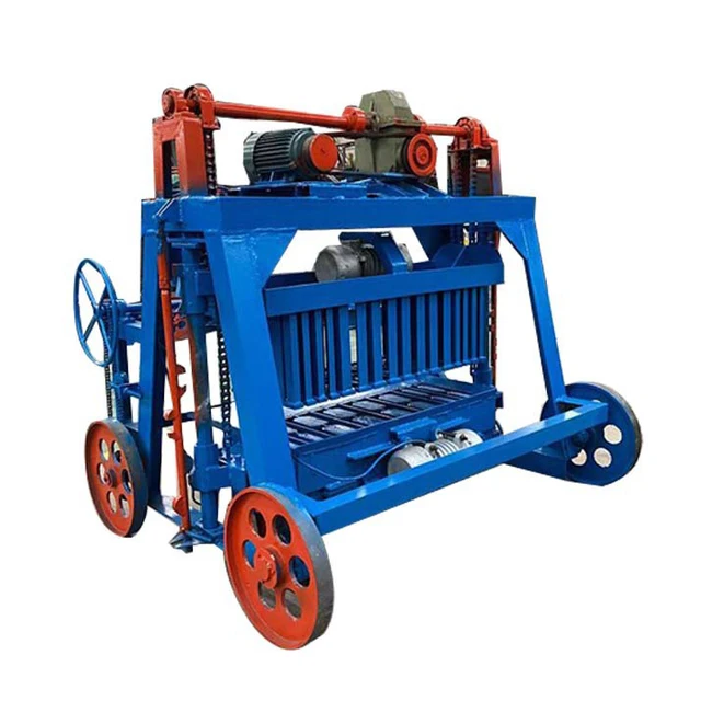 Egg laying Diesel Engine Concrete Cement solid Block Making Machine Price Automatic Hollow Clay Brick Making Machinery
