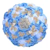 Blanco + azul claro (diámetro 22 cm * altura 26 cm) 448 g