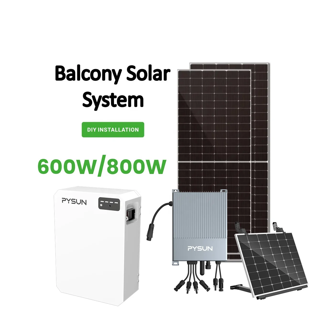 Balcony Solar System Set