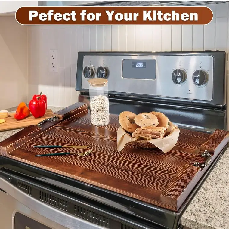 Couvre-dessus de poêle à bois pour cuisinière électrique et