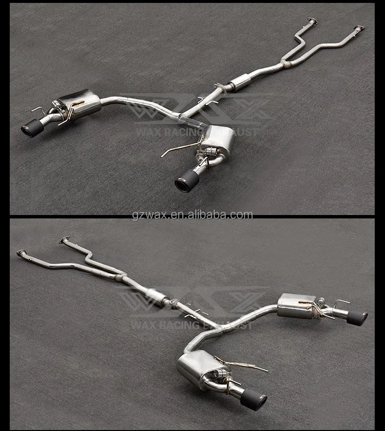 Cat-back Exhaust Muffler Pipe Electronic Valve Performance Exhaust Manifolds Catback Exhaust System For Toyota MARK X 2004-2016