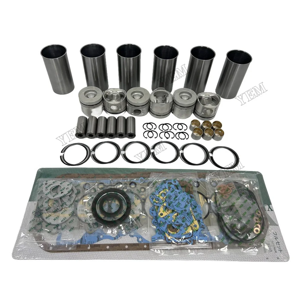 6BG1 Overhaul Kit With Gasket Sets Fits for Isuzu Genuine Engine Parts