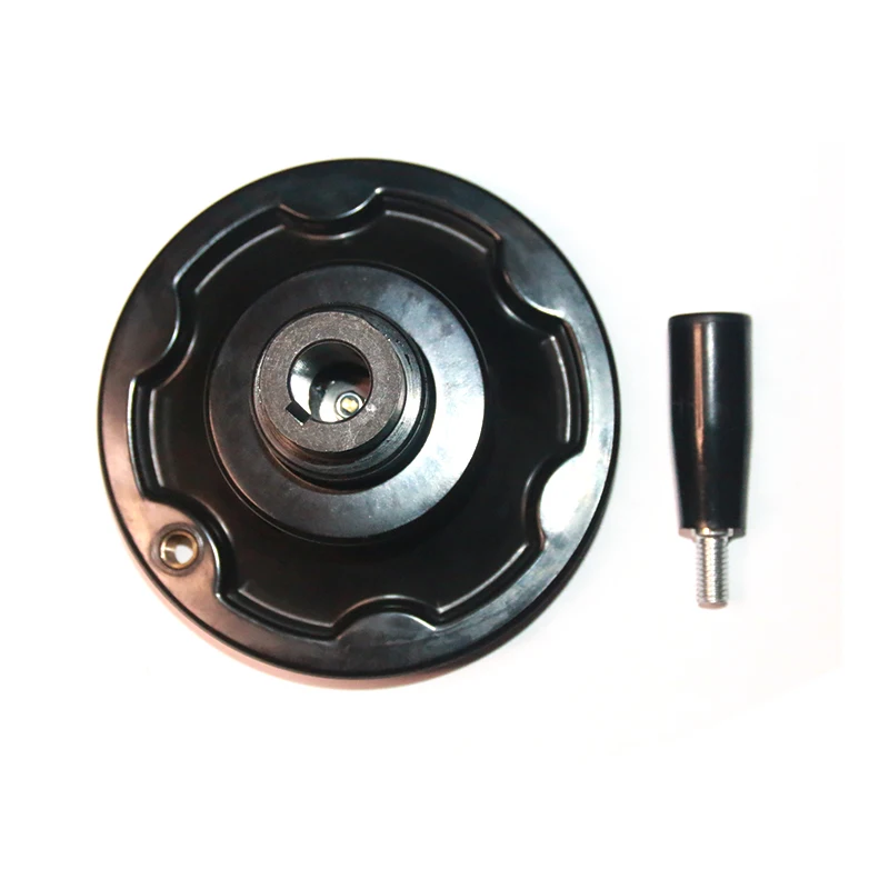 Black Lathe dial handwheel for position indicator