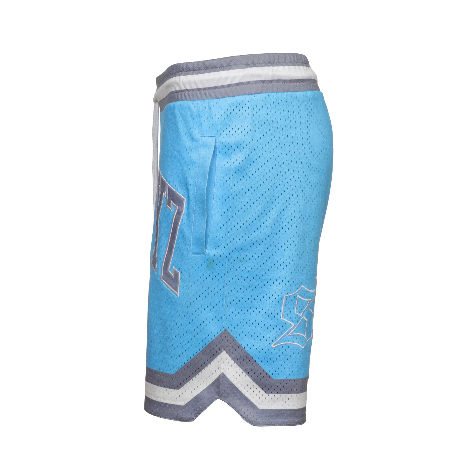 High Quality Men's Sublimation Mesh Basketball Shorts Custom Logo Embroidery Basketball Shorts