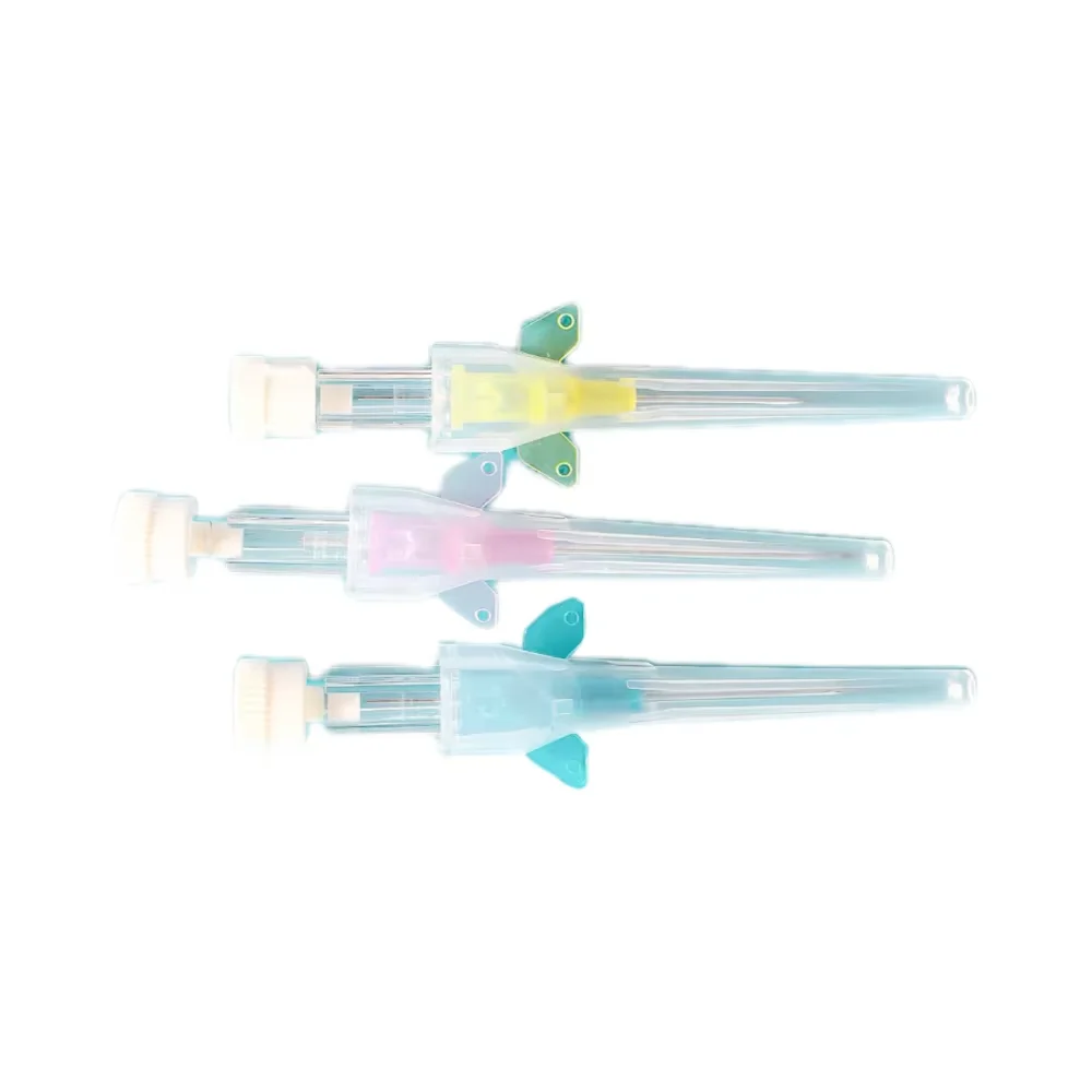 I.V. Catheter without Injection Port and with Wings fixed EOS Disinfecting i.v. catheter intravenous Medical IV Cannula