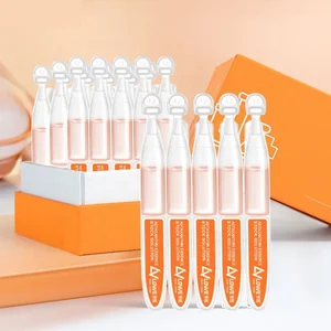 Skin Private Label Care Organic Schizophyllan Soothing Anti Aging Moisturizing Repair Face Serum Ampoule Mask Cosmetics