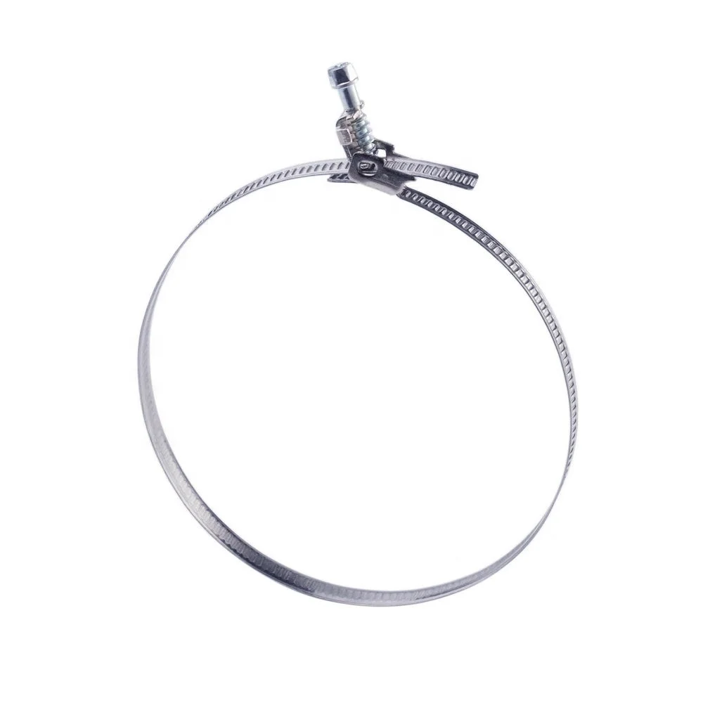 Quick Release Tube Clamp Ventilation Ducting Pipe Clamp Quick Action Lock Hose Clamp for Flexible Ducts