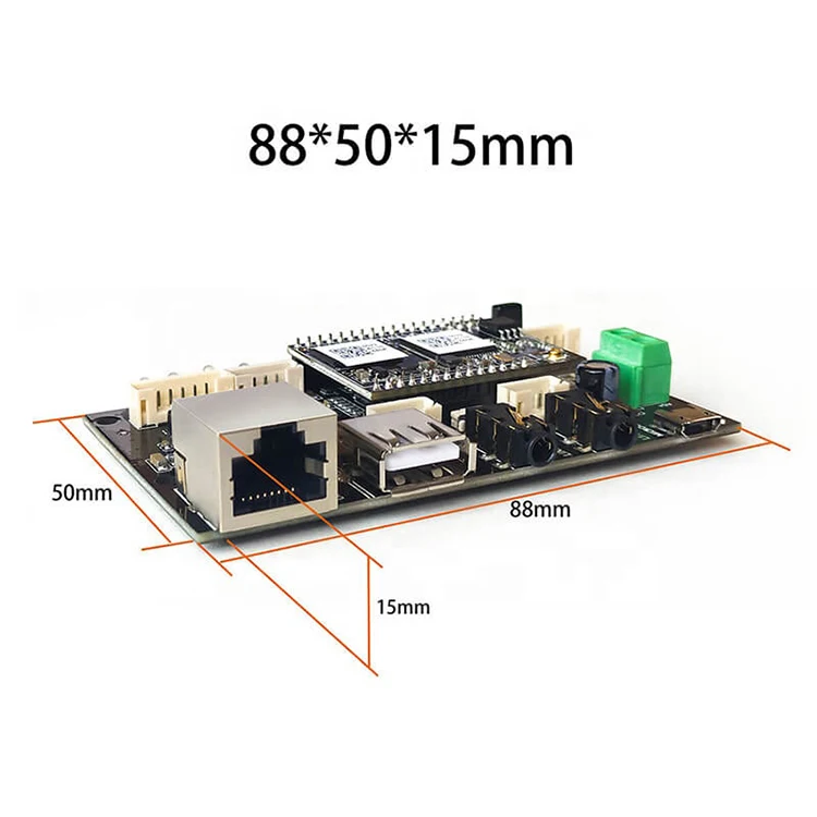 Up2stream Pro V3 High Performance Deezer Digital Multiroom Diy Wireless BT  Home Audio Receiver Board