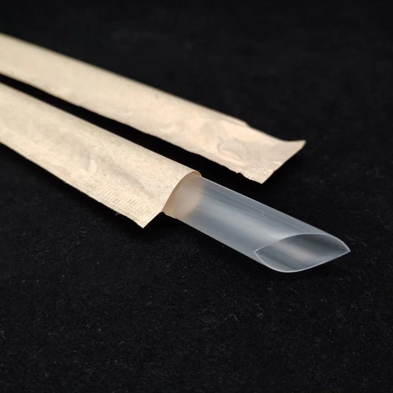 BPA-Free Corn Starch PLA Straws – Compostable Flexible Eco Non-Plastic Drinking Straws