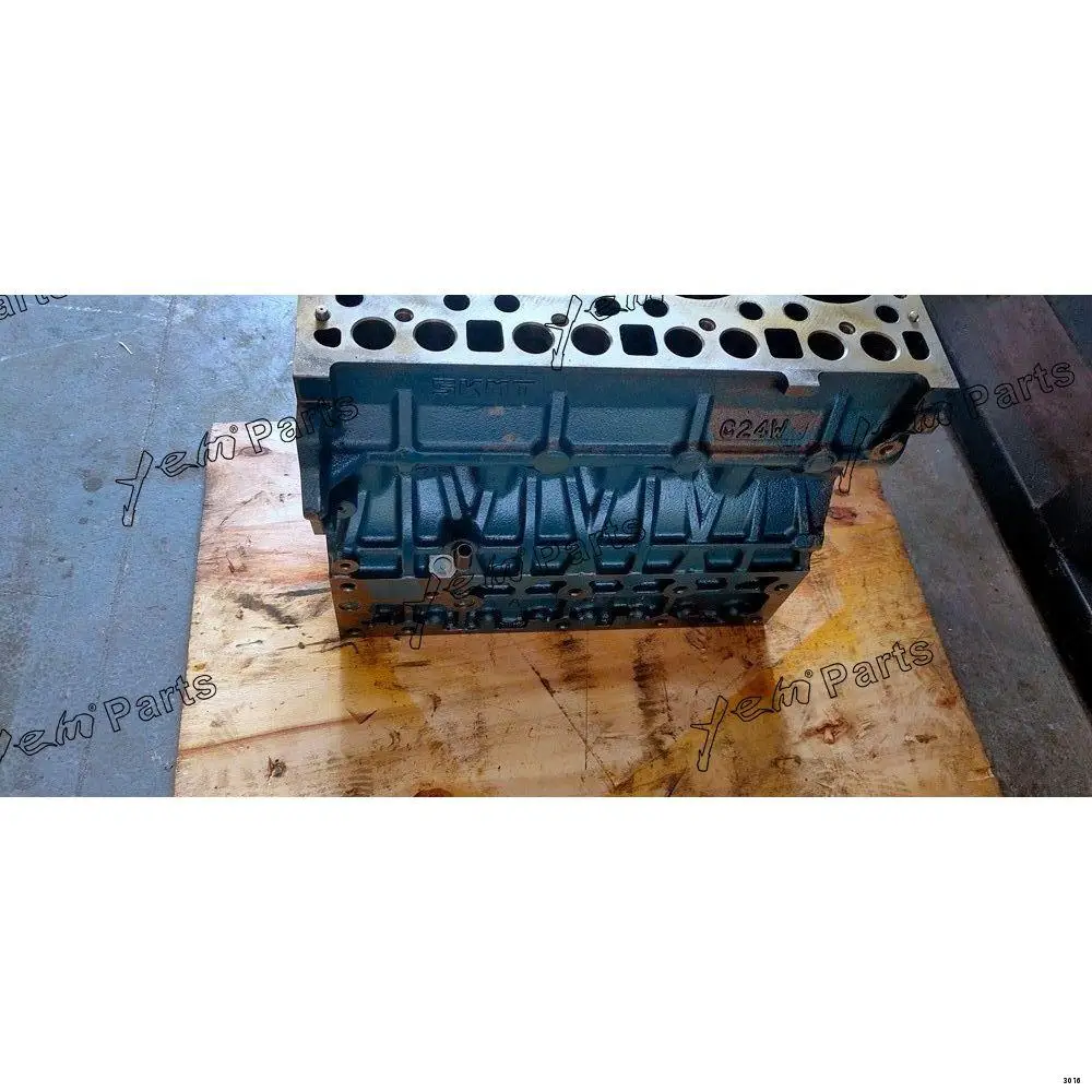 Cylinder Block Assembly Fit for Kubota V2403 Original Excavator Part