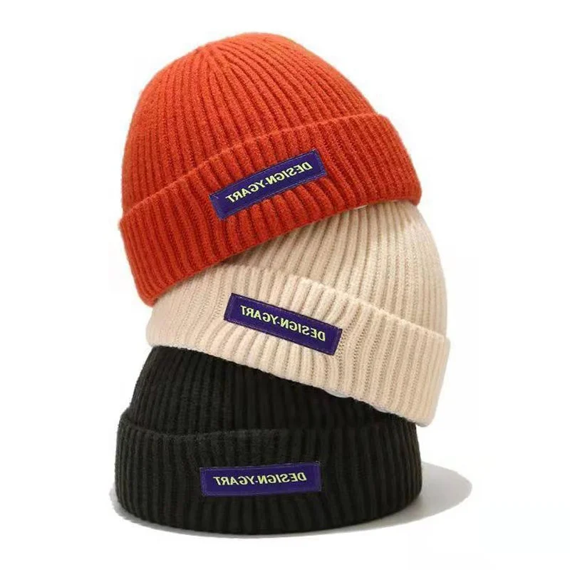 2022 New Style Custom Embroidery Patch Short Mini Beanie Hat