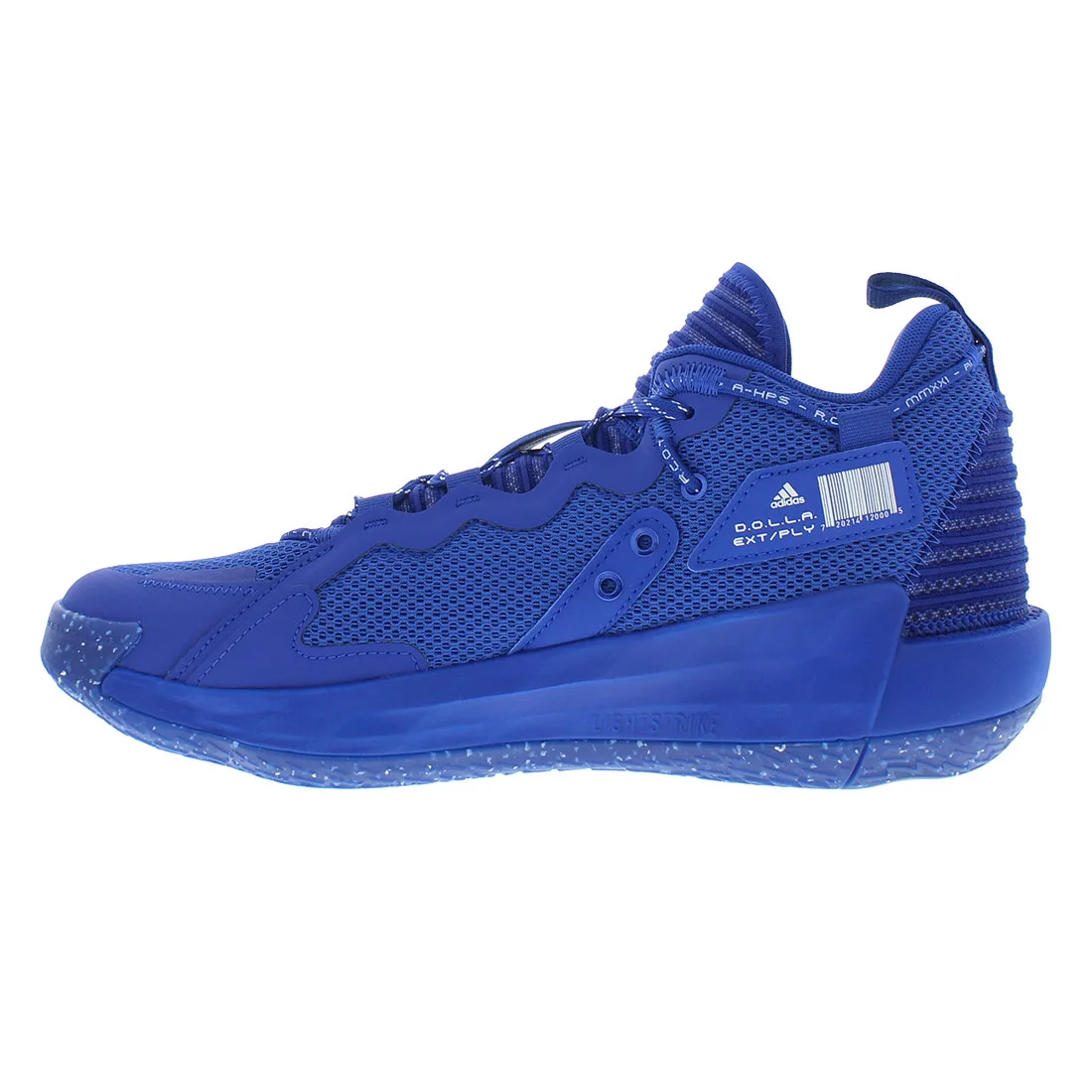 [GW7898] Mens Adidas SM DAME 7 EXTPLY Size 14 Royal Blue‎ Adidas Dame 7 EXTPLY Opponent Advisory - Royal Blue for sale  main image 2