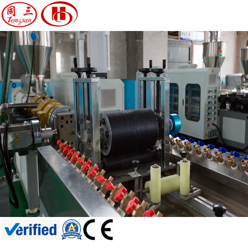 Переработанный полипропилен ПЭ пластик и Древесина WPC террасный Профиль Экструдер машина под ключ завод производитель заводская