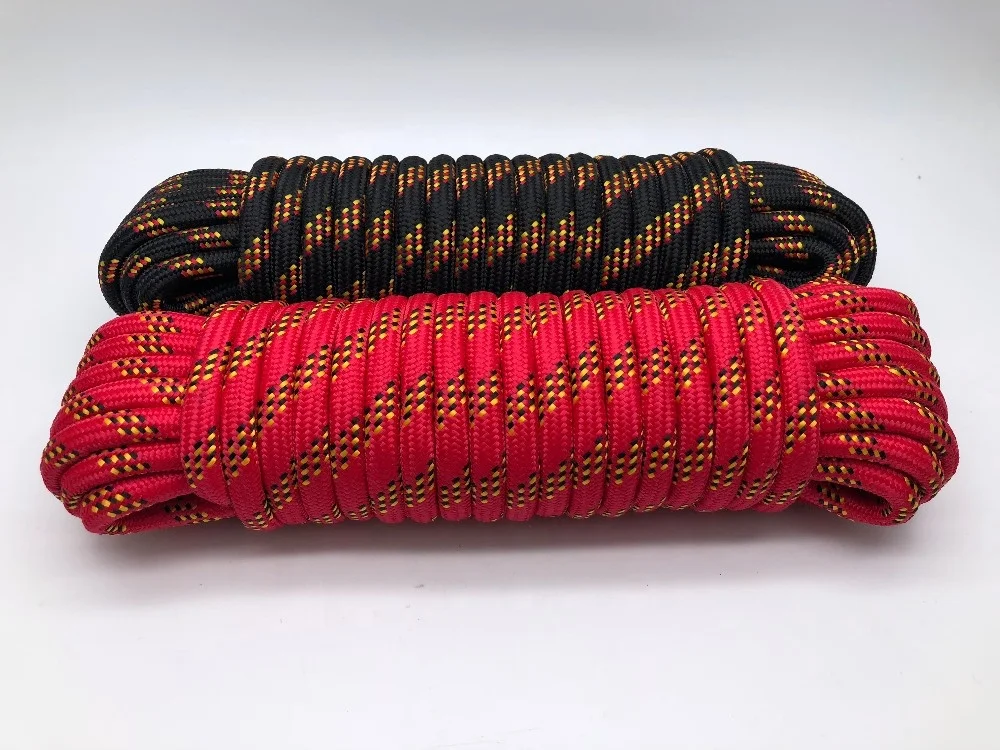 Professional Climbing Rope 24/48 Strands Polyester/nylon Braided Rope