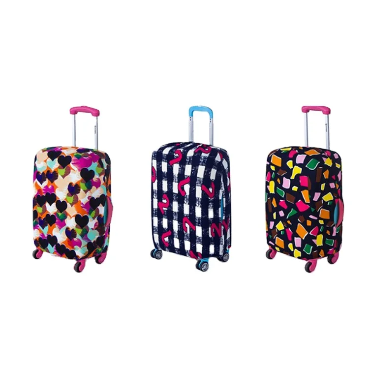 Amazon.com: Funda protectora para equipaje de goma, duradera, elástica,  lavable, de viaje, Poliéster, Blanco, L : Ropa, Zapatos y Joyería