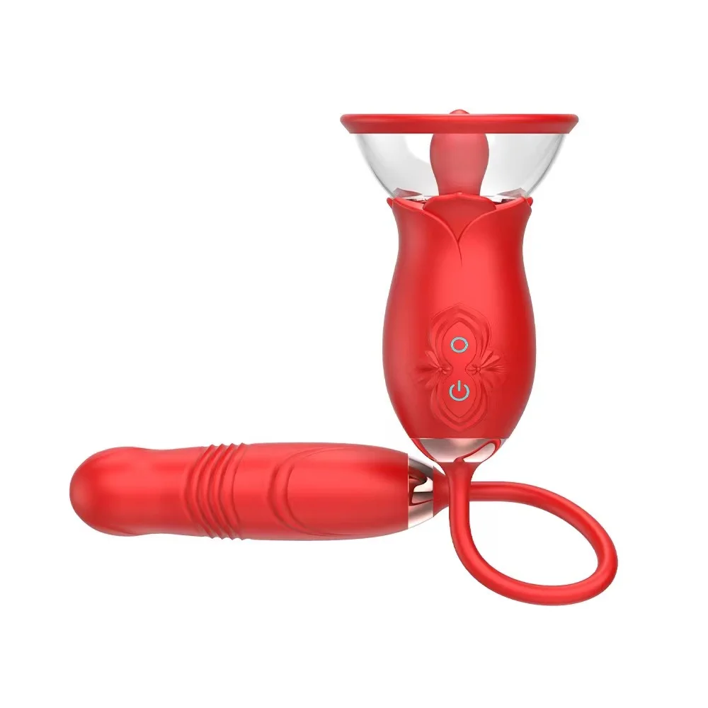 2023 New Arrive Rose Toy Vibrator Women - 3 in 1 Sexy Toys for Women Adult  Sex Rose Vibrator Womens Rose Vibrator