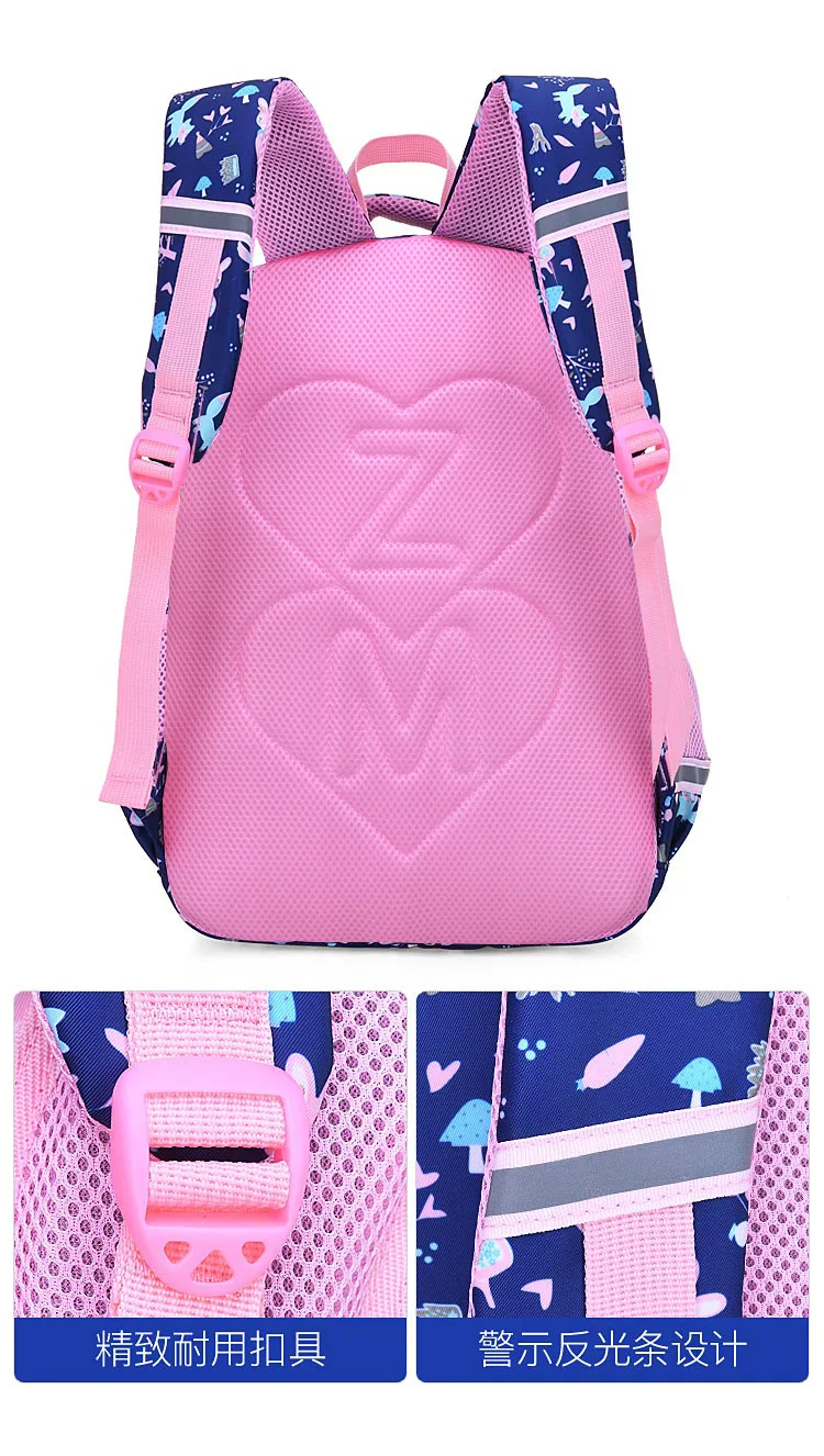 Shopaholic CLN 8090 Multicolor Printed School Bag for Teenagers :  : Fashion