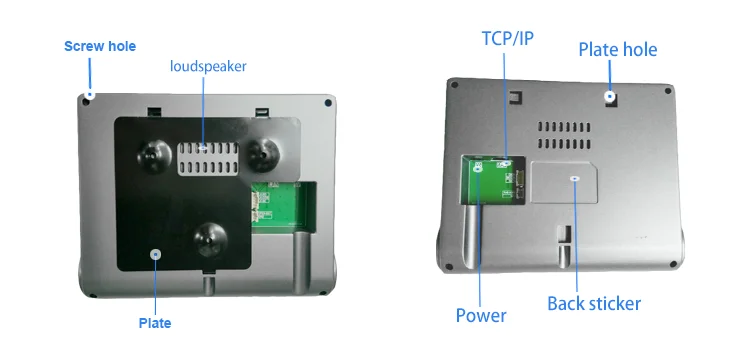 F80 Biometric Fingerprint Time Attendance Recorder Palm Vein Face Facial Recognition Attendance Machine with Access Control