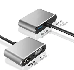 Тип C концентратор 8 в 1 совместимость с Usb C концентратор 7 портов многофункциональный с Ethernet для Macbook Pro концентратор USB