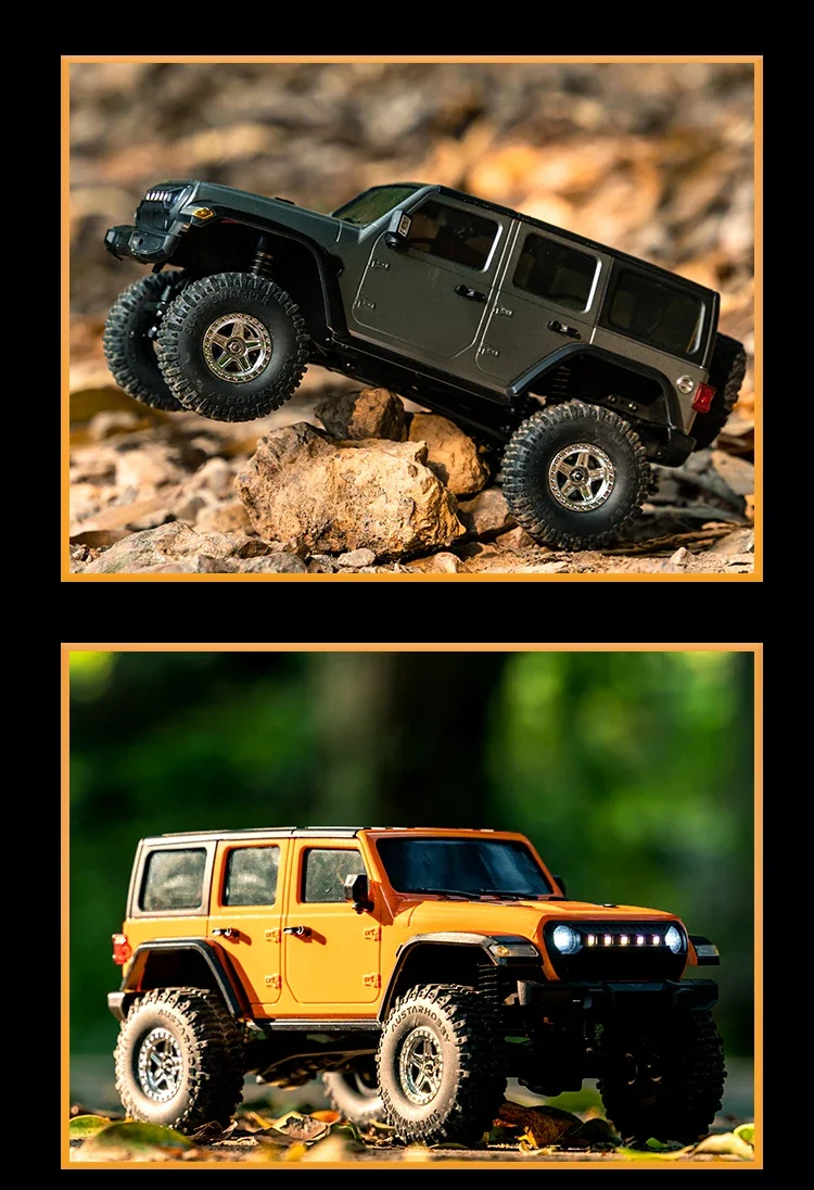 New JJRC C8801 Off-Road RC Truck - 1/16 Scale 4WD with LED Lights