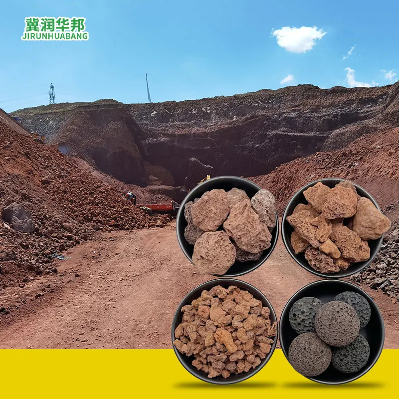Red 10-20 mm Irregular Natural Basalt Lava Stone Supplier 3-6 mm Black Crushed Volcanic Rocks for Paving Garden Horticulture