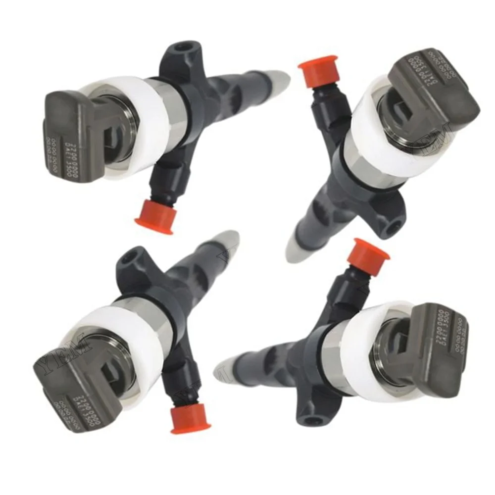 4 PCS Fuel Injector 23670-39096 095000-5660 for Toyota Engine 2KD 2KD-FTV 3