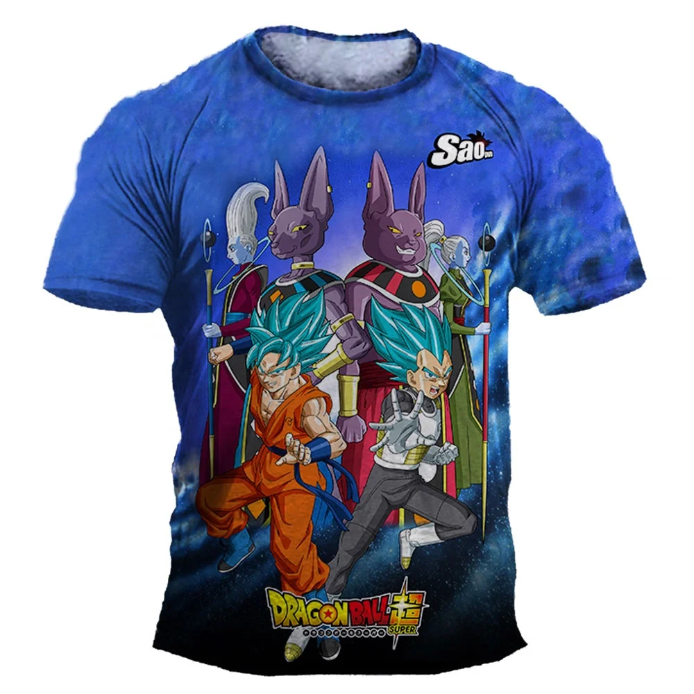Haggis Shirt T Shirt Enfant Dragon Ball Son Goku Men's T-Shirt
