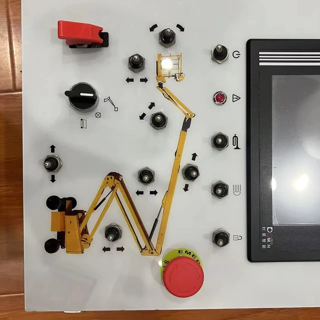 Advanced Lithium Ion Plate Crank Arm Automatic Lift Empty Car Up Down Control Featuring Double Screens Metal Shell