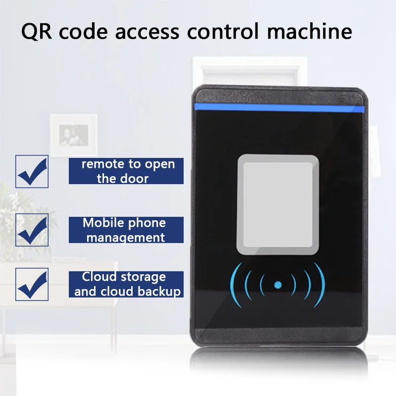 Qr Code Scanner Cloud Access Control Mobile Wifi Access Control Gate Access Control System Wifi Qr Reader