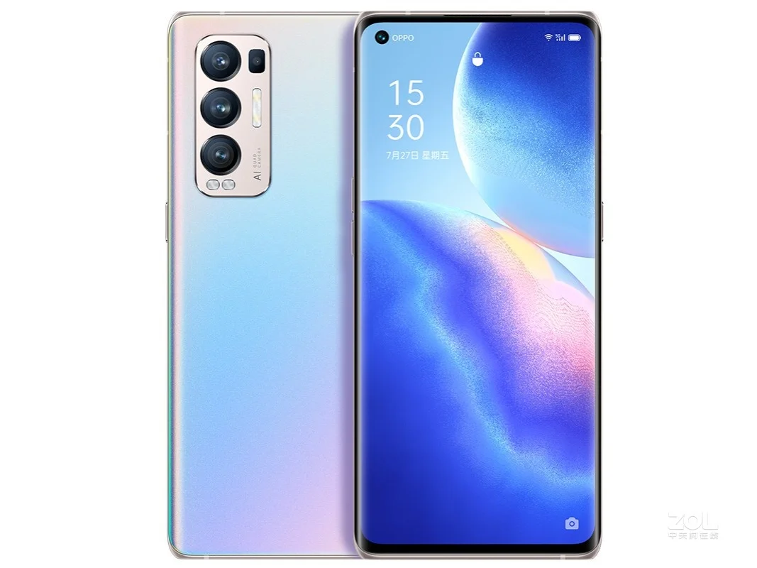 Original Oppo Reno 5 Pro+ 5G Phone Snapdraon 865 4500mAh Battery 65W Super Charger Google Play Store 6.55 Inch Cellphone