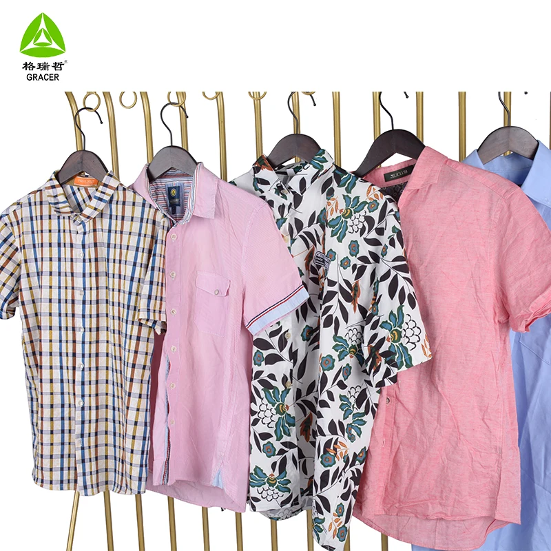 Vêtements d'été d'occasion du Royaume-Uni Ballots de 45kg/50kg