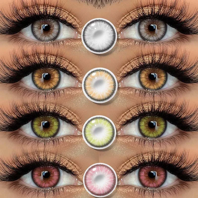 Big Eye Natural Looking Lady Color Contact Lens High Quality Women Eye Lenses Color Contact Lenses for Eyes