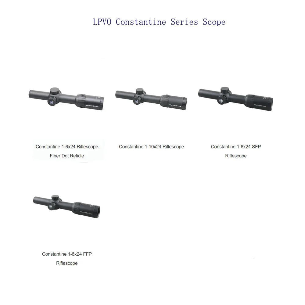 Vector Optics Continental 318x50 Cdm 30mm Monotube Hunting Scope Long
