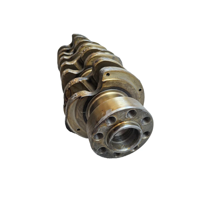 Car Engine Part Forging Cast Iron Crankshaft for Isuzu 4JJ1