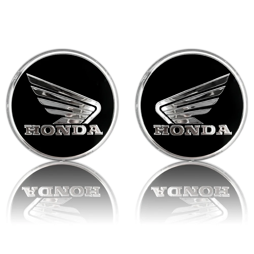 Sticker Honda-Logo 3D chrom für rechte Seite