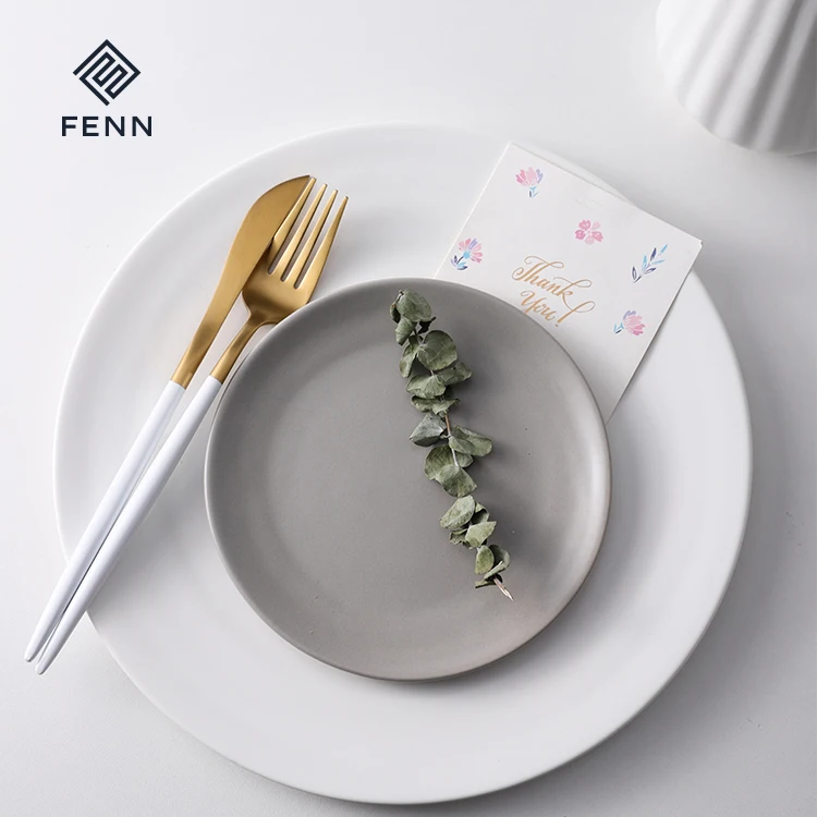 product fenn high performance matte glaze round shallow custom restaurant wedding ceramic plate dinning dishes serving for home or hotel-61