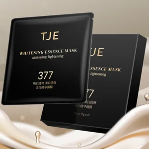 Wholesale Private Label Anti-Aging Moisturizing Face Pack with 377 & Arbutin Whitening Sheet Mask for All Skin Types