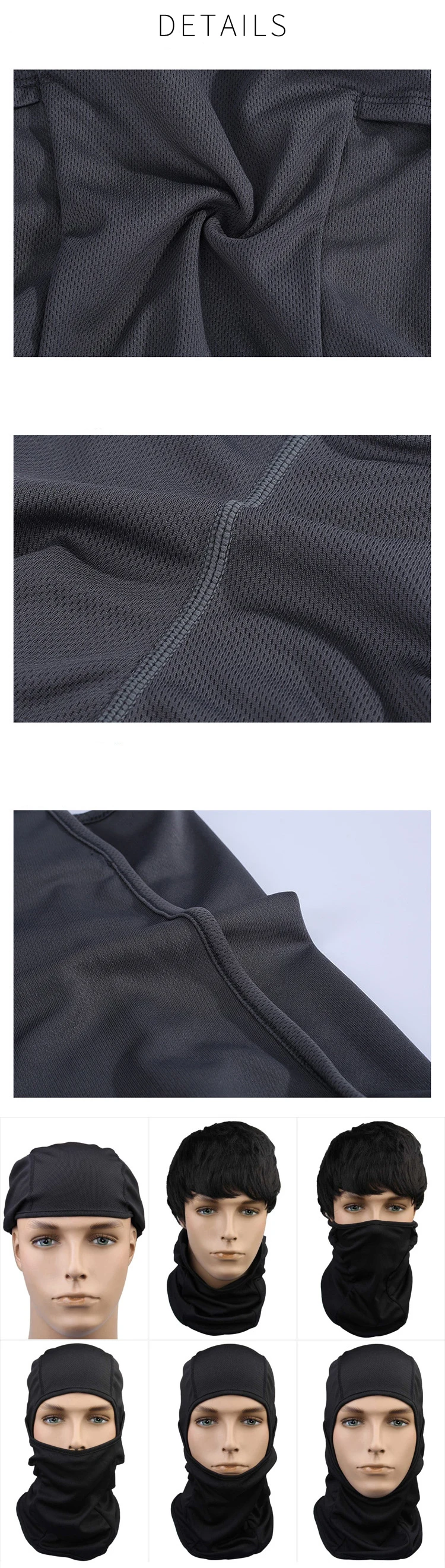 Cagoule Custom Balaclava Mask Ski Maskss Custom Logo Full Face Mask