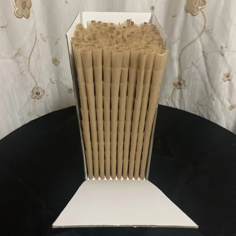 Индивидуальная упаковочная бумага из конопли королевского размера, рулонная бумага из конопли