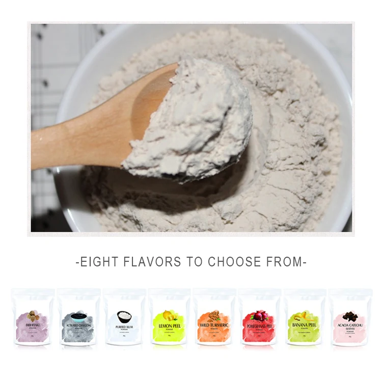 Собственная торговая марка спа гидрожеле Jellymask, набор для очистки лица оптом, Антивозрастная Очистка лица, розовый Порошок Годжи для лица, гидро-желе, маска