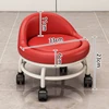 Poulie double anneau chapeau rouge
