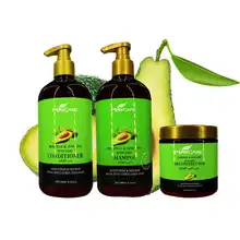 Avocado Oil Sulfate Free Repair Herbal Essence Hair Shampoo Conditioner Mask Sets